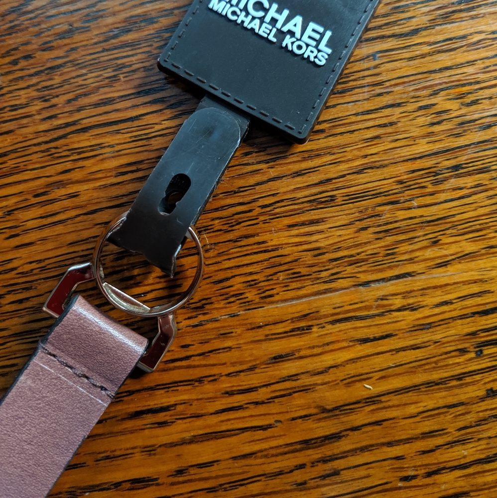 Michael Kors Belts Leather Chocolate Gold Medium - Picture 6 of 7